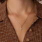 Shimmer Cross Parker Charm