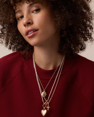 Shimmer Cross Parker Charm