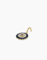 Vintage Evil Eye Coin Parker Charm