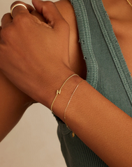 Wilder Mini Alphabet Bracelet