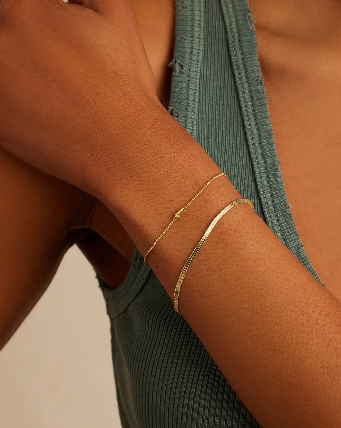 Wilder Mini Alphabet Bracelet