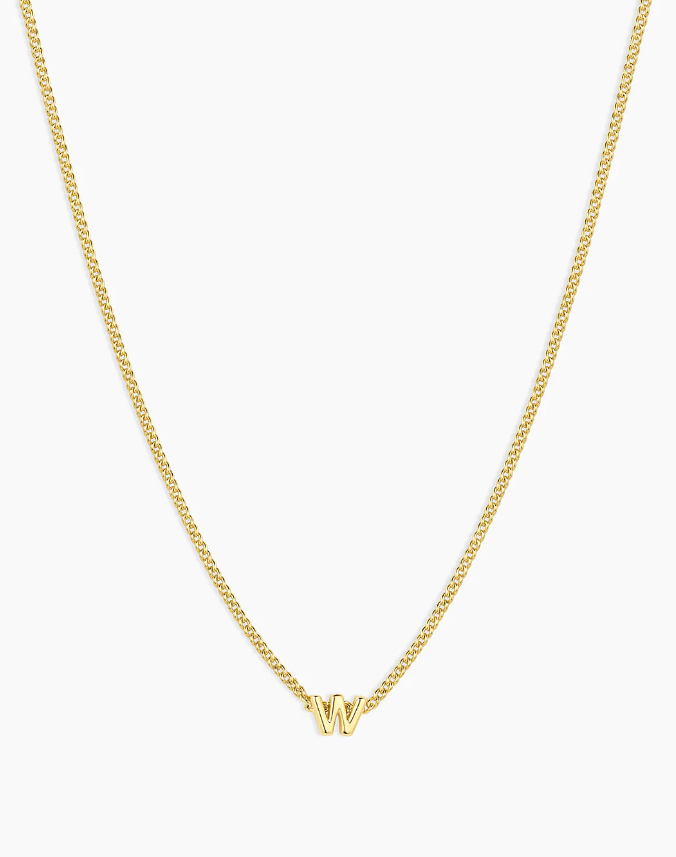 Wilder Mini Alphabet Necklace