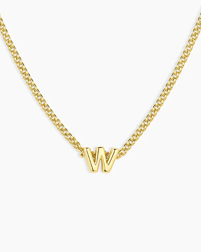 Wilder Mini Alphabet Necklace