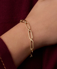 Zoey Statement Link Bracelet
