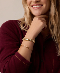 Zoey Statement Link Bracelet