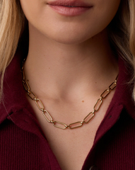 Zoey Statement Link Necklace