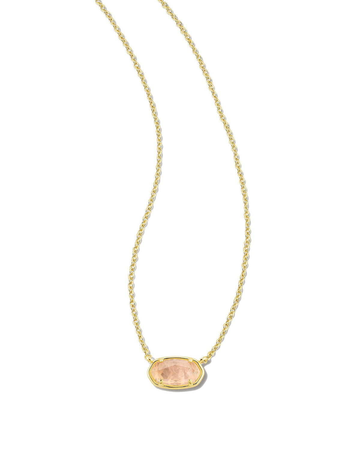 Grayson Stone Pendant Necklace - Rose Quartz - Kendra Scott 0 Image 1