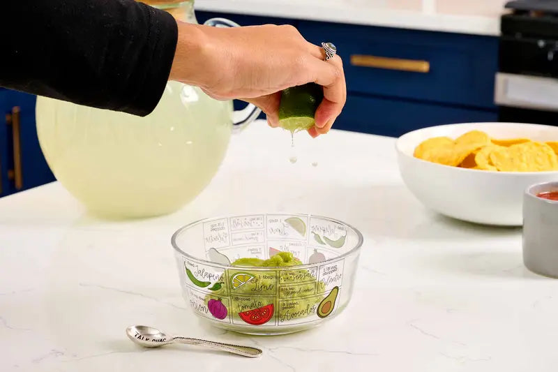 Guac Glass Dip Bowl Set