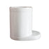 Nora Fleming white Utensil Croc Stripes vase.