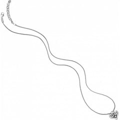 Alcazar Heart Badge Clip Necklace Chain View