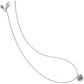 Alcazar Heart Necklace Silver