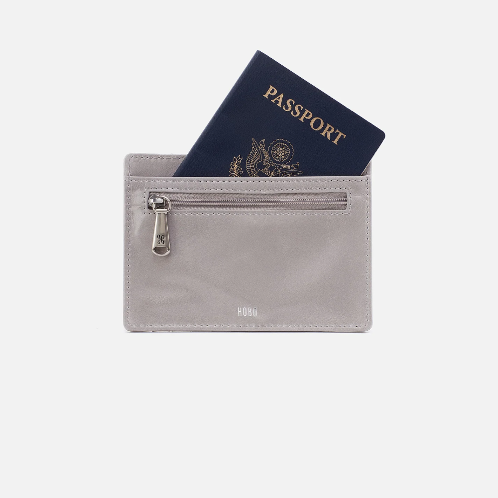 Euro Slide Card Case - Light Grey - HOBO Brand