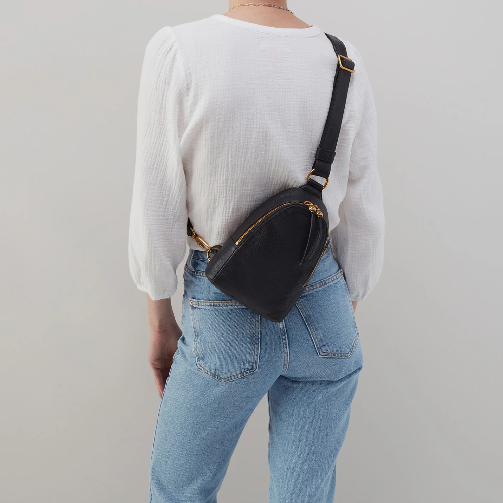 Fern Sling - Black - HOBO Brand.