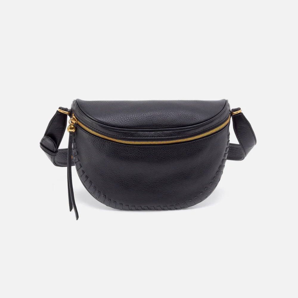 Juno Belt Bag - Black - HOBO Brand.