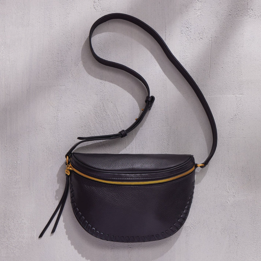 Juno Belt Bag - Black - HOBO Brand.