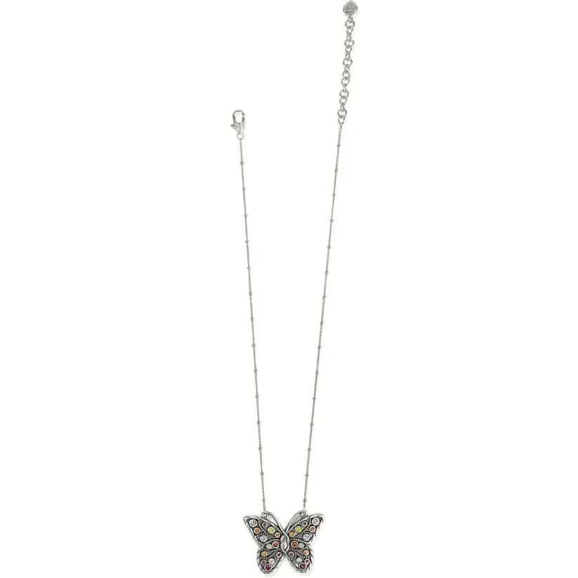 Halo Gems Monarch Necklace Length View