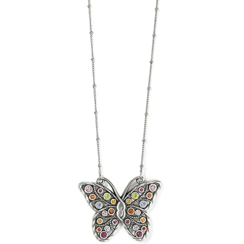 Halo Gems Monarch Necklace Close Up View