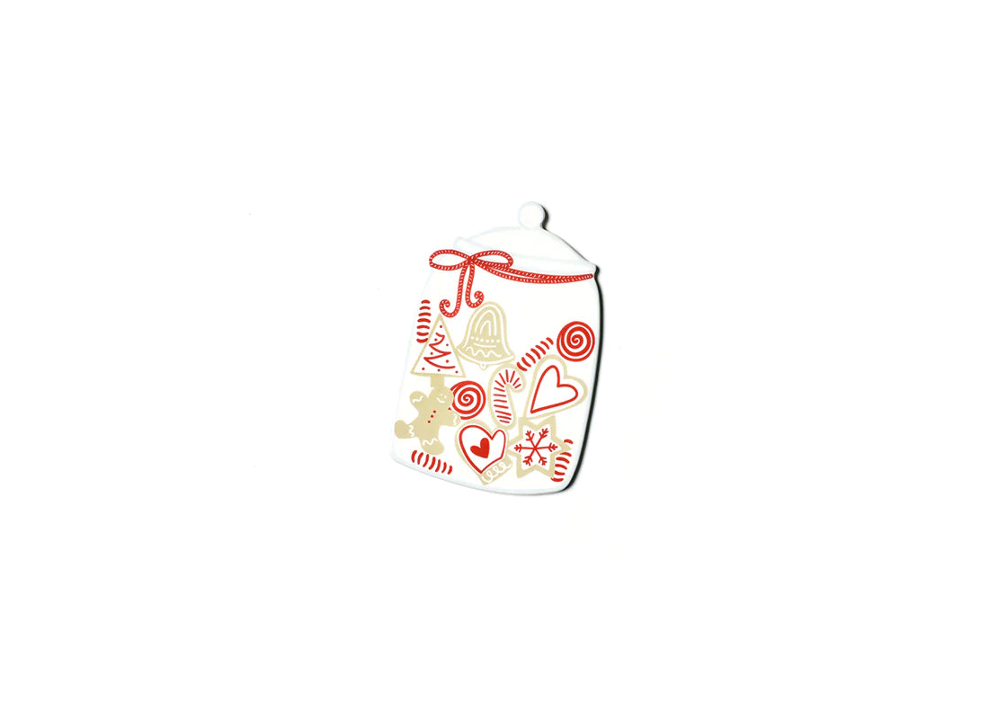 2023 Holiday Party Mini Attachment is an illustrated jar with Christmas bells, trees, hearts, gingerbread and more! 