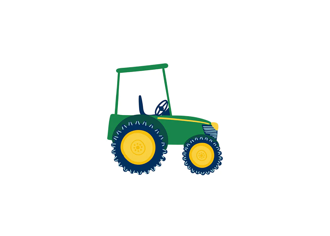 Happy Everything 2023 Attachelor Mini Attachment - Green Tractor