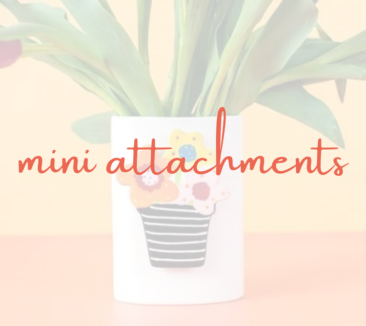 Mini attachments from Happy Everything.