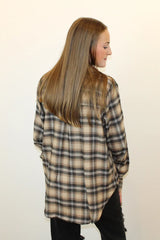 Harvest Time Flannel Back View