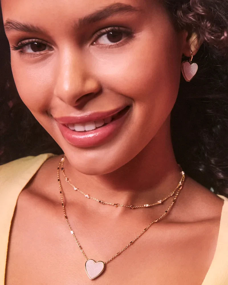 Kendra Scott Heart Drop Earrings