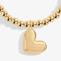 A Little Heart of Gold - Gold Bracelet Charm View