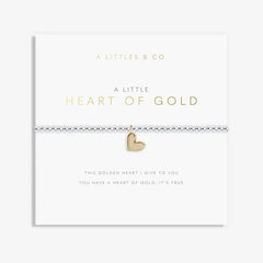 A Little Heart of Gold Bracelet Card View