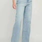 Hidden LOGAN LIGHT WASH CLEAN CLASSIC STRETCH DAD JEAN - Light Blue