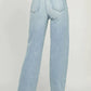Hidden LOGAN LIGHT WASH CLEAN CLASSIC STRETCH DAD JEAN - Light Blue