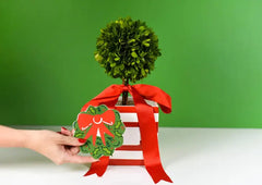 Holly Wreath - Mini Attachment Cube View