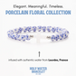Holy Water Porcelain Cross Bracelet