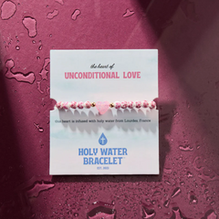 Porcelain Heart Bracelet In Gold