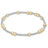Hope Unwritten 4mm Bead Bracelet - Mixed Metal