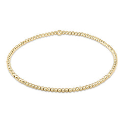 Enewton Classic Gold 2mm Bead Bracelet