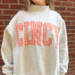 Cincy Embroidered Mockneck Sweatshirt