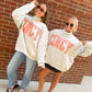 Cincy Embroidered Mockneck Sweatshirt