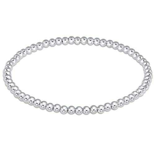 A silver sterling bracelet from Enewton.