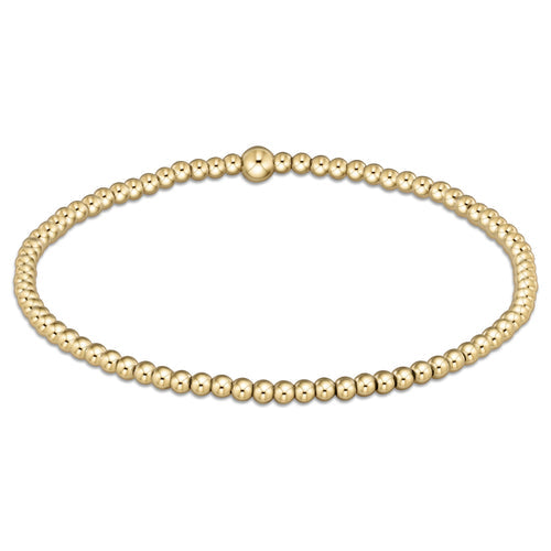 Enewton Classic Gold 2.5 mm Bead Bracelet