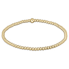 Enewton Classic Gold 2.5 mm Bead Bracelet