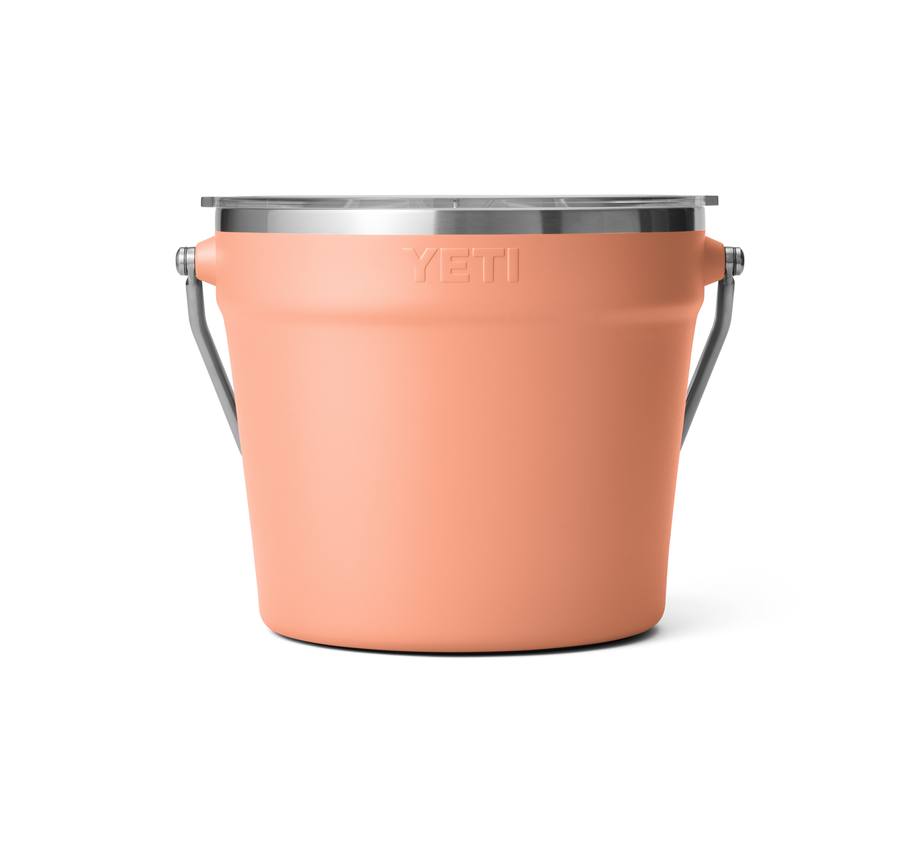 YETI Rambler Beverage Bucket in Low Country Peach.