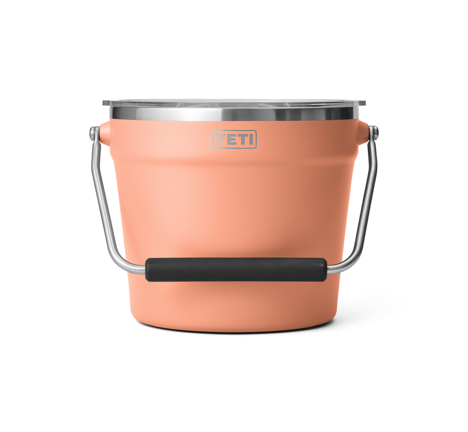 YETI Rambler Beverage Bucket in Low Country Peach.