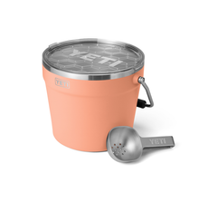YETI Rambler Beverage Bucket in Low Country Peach.