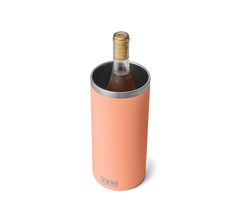 YETI Rambler Wine Chiller in the color country low peach.