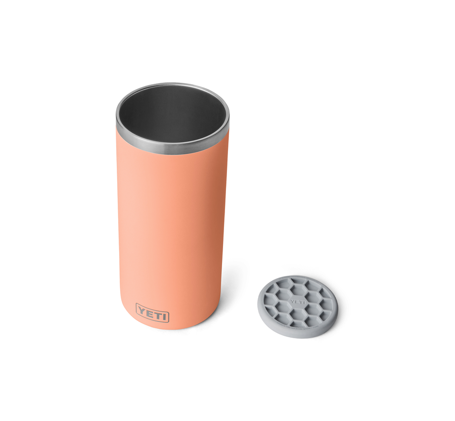 YETI Rambler Wine Chiller in the color country low peach.