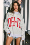 Ohio Reversible Mockneck Sweatshirt