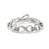 Interlock Infinity Bracelet Front View