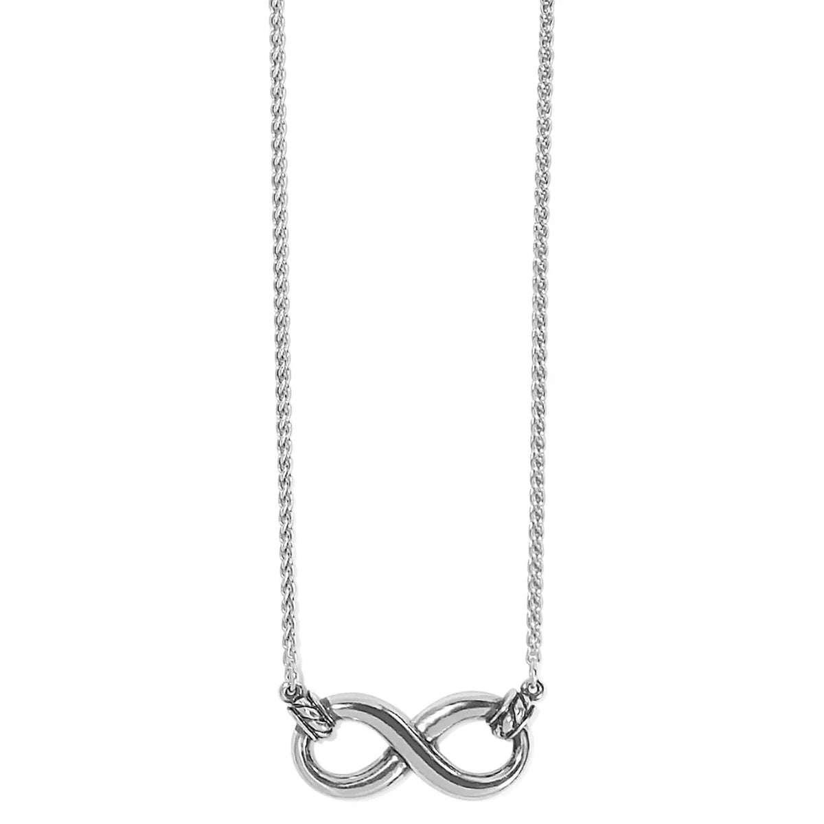 Interlok Infinity Necklace Front View