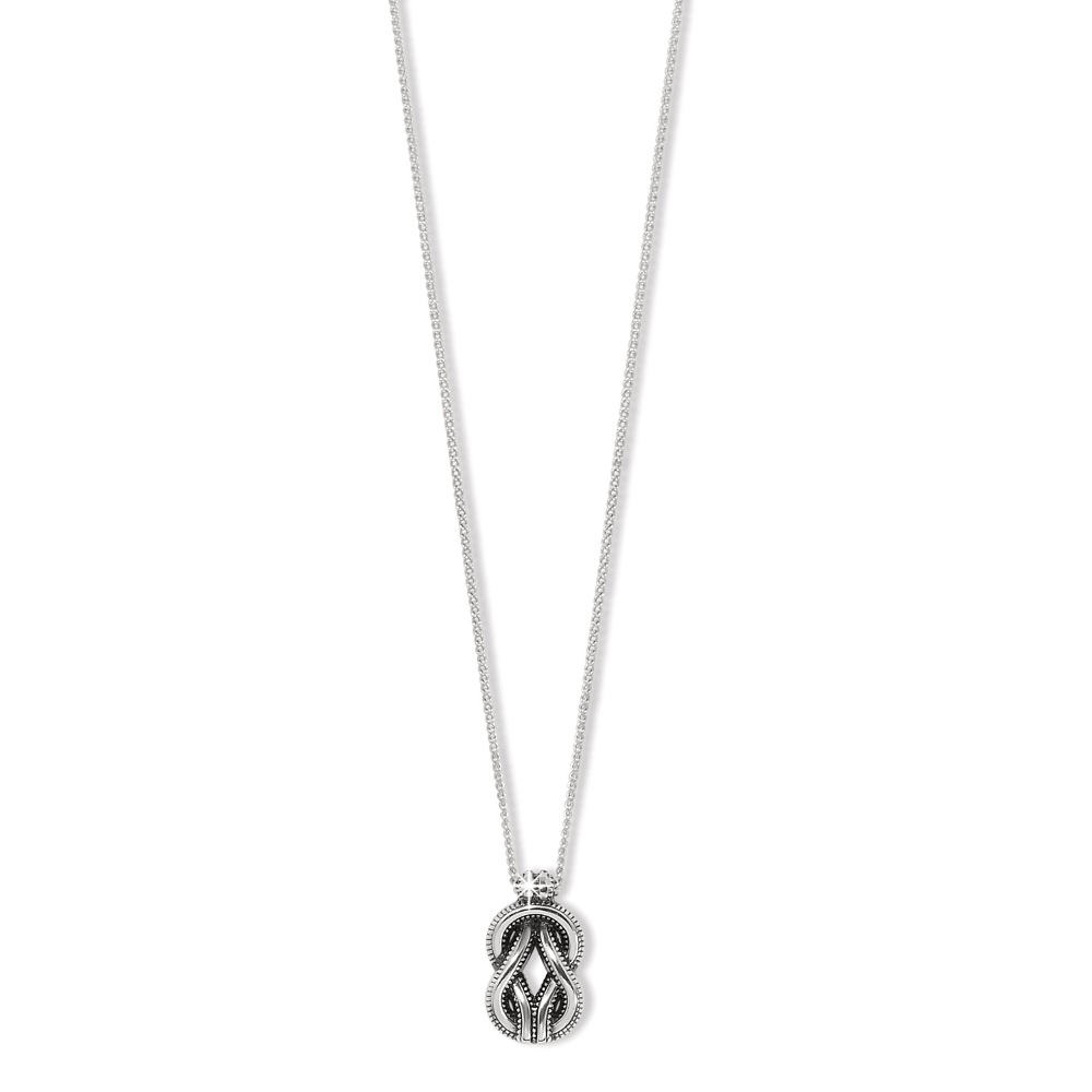 Interlok Harmony Two Tone Petite Necklace.