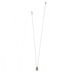 Interlok Harmony Two Tone Petite Necklace.